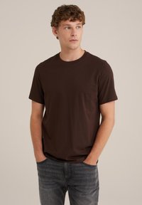 Lihtne T-särk - brown