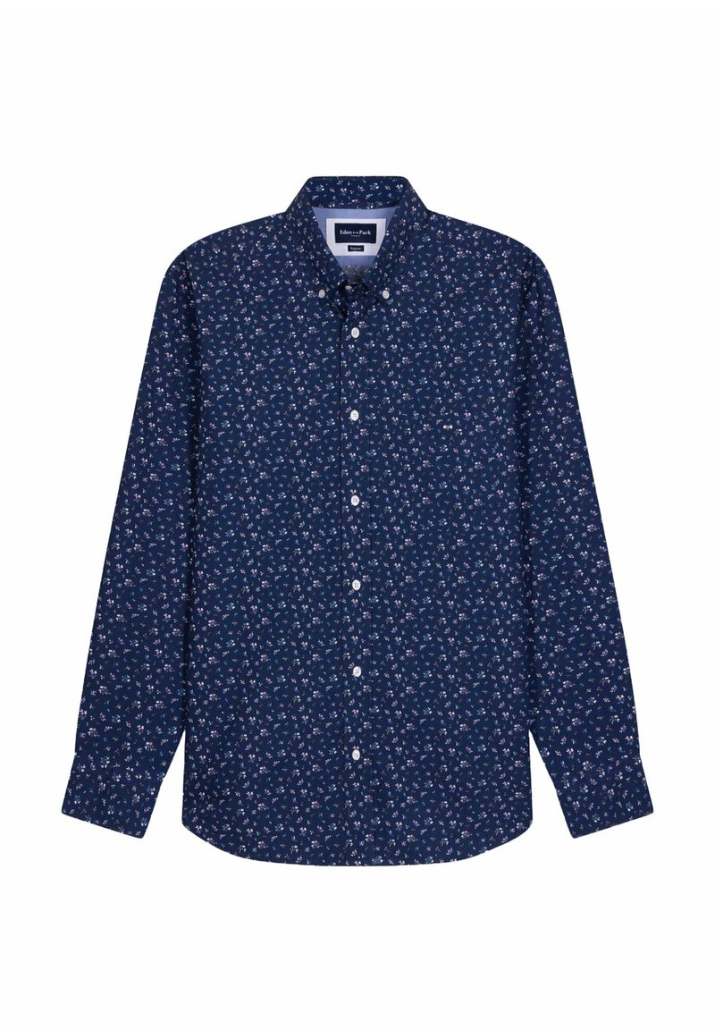 Chemise Eden Park Homme 2XL – Rayures Bleu Blanc Rouge, Occasion Très Bon état