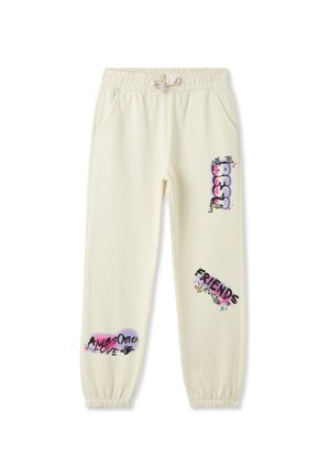 Pantaloni sportivi - bianco lana
