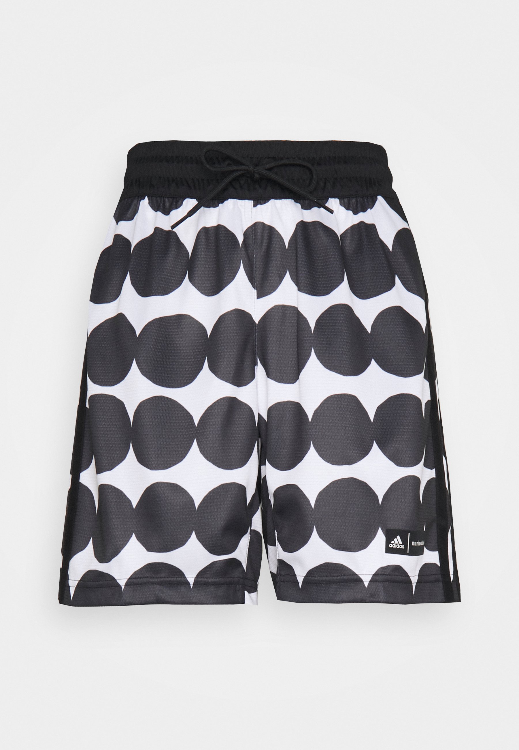 Adidas Performance Marimekko Knit Short Kurze Sporthose White Black Weiss Zalando De