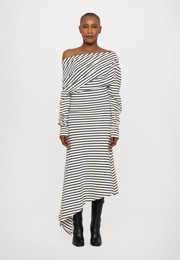 OFF SHOULDER ASYMMETRIC - Jumper dress