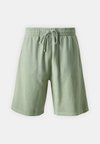 WASHED - Pantaloni sportivi - olive