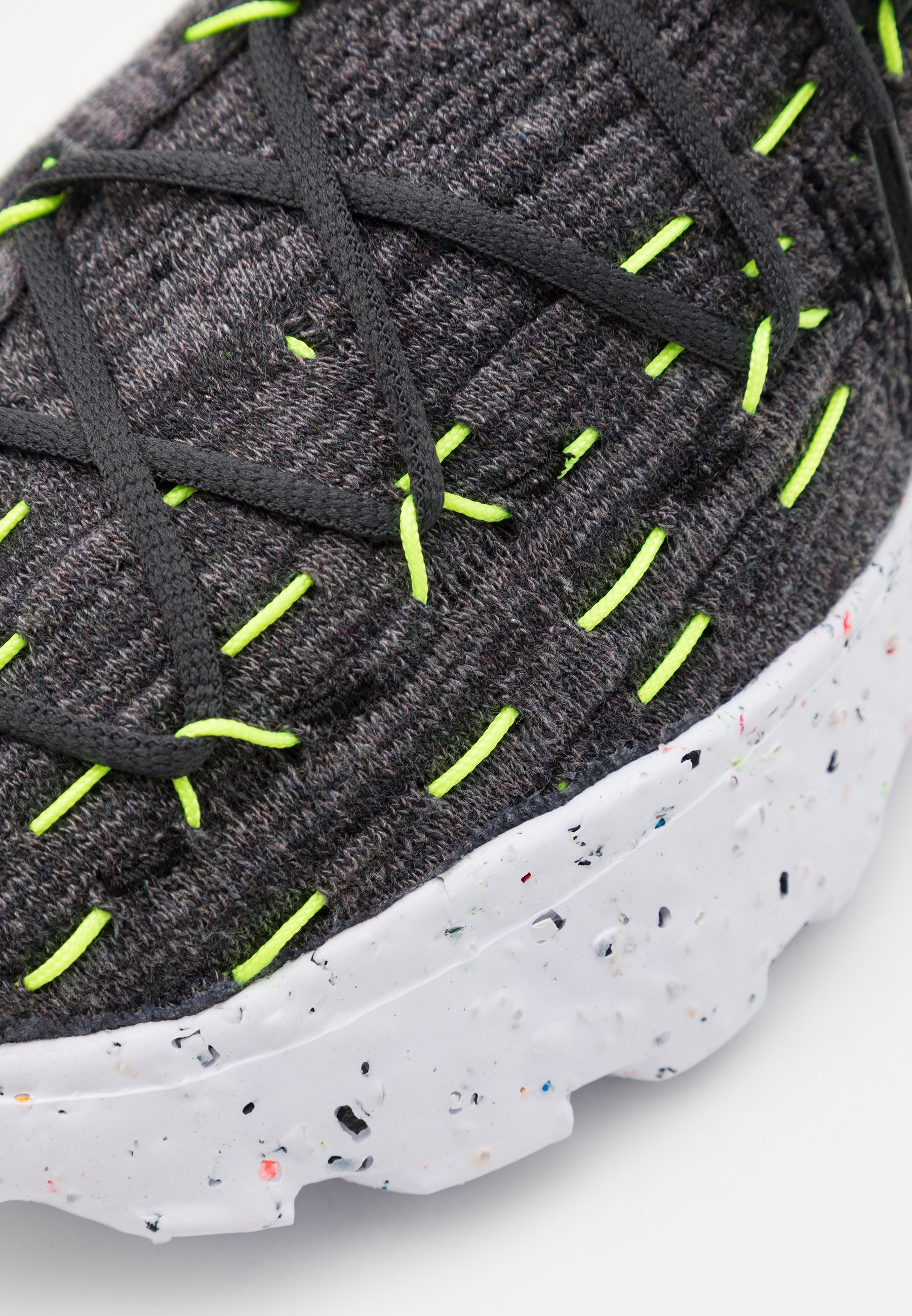 Nike Sportswear SPACE HIPPIE 04 - Sneakers laag - black/volt/white/Zwart -  Zalando.nl