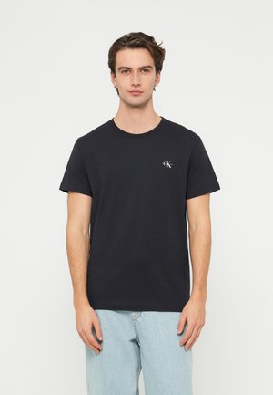 MONOLOGO 3 PACK - T-shirt basic - bright white/black/night sky