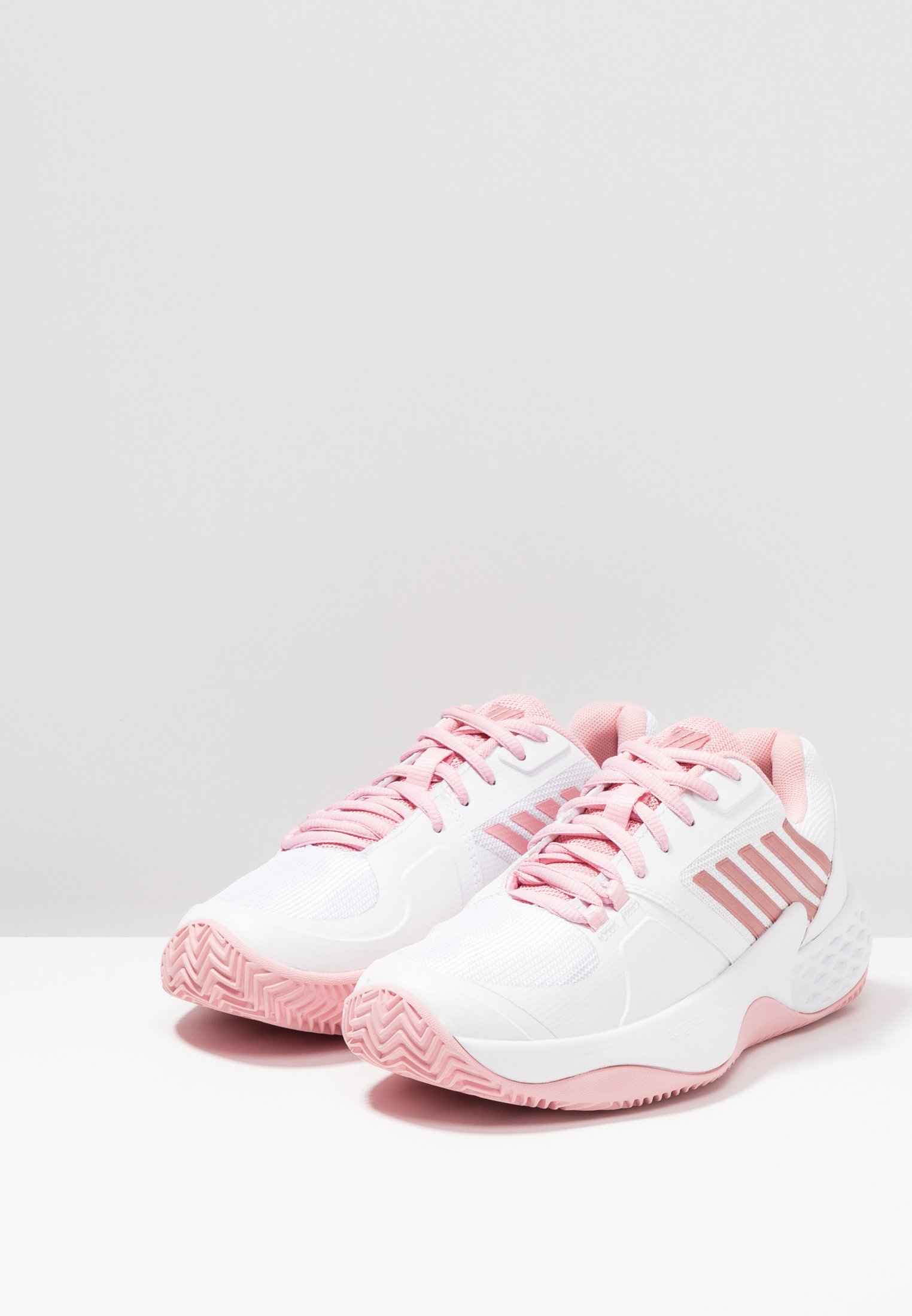 K SWISS AERO COURT HB Clay court tennissko whitecoral K SWISS AERO COURT HB Clay court tennissko whiteblack