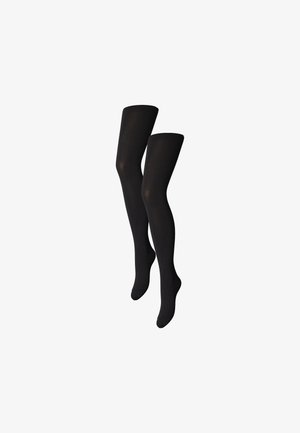 PCNEW NIKOLINE 90 DEN TIGHTS 2 PACK - Harisnyanadrágok - black