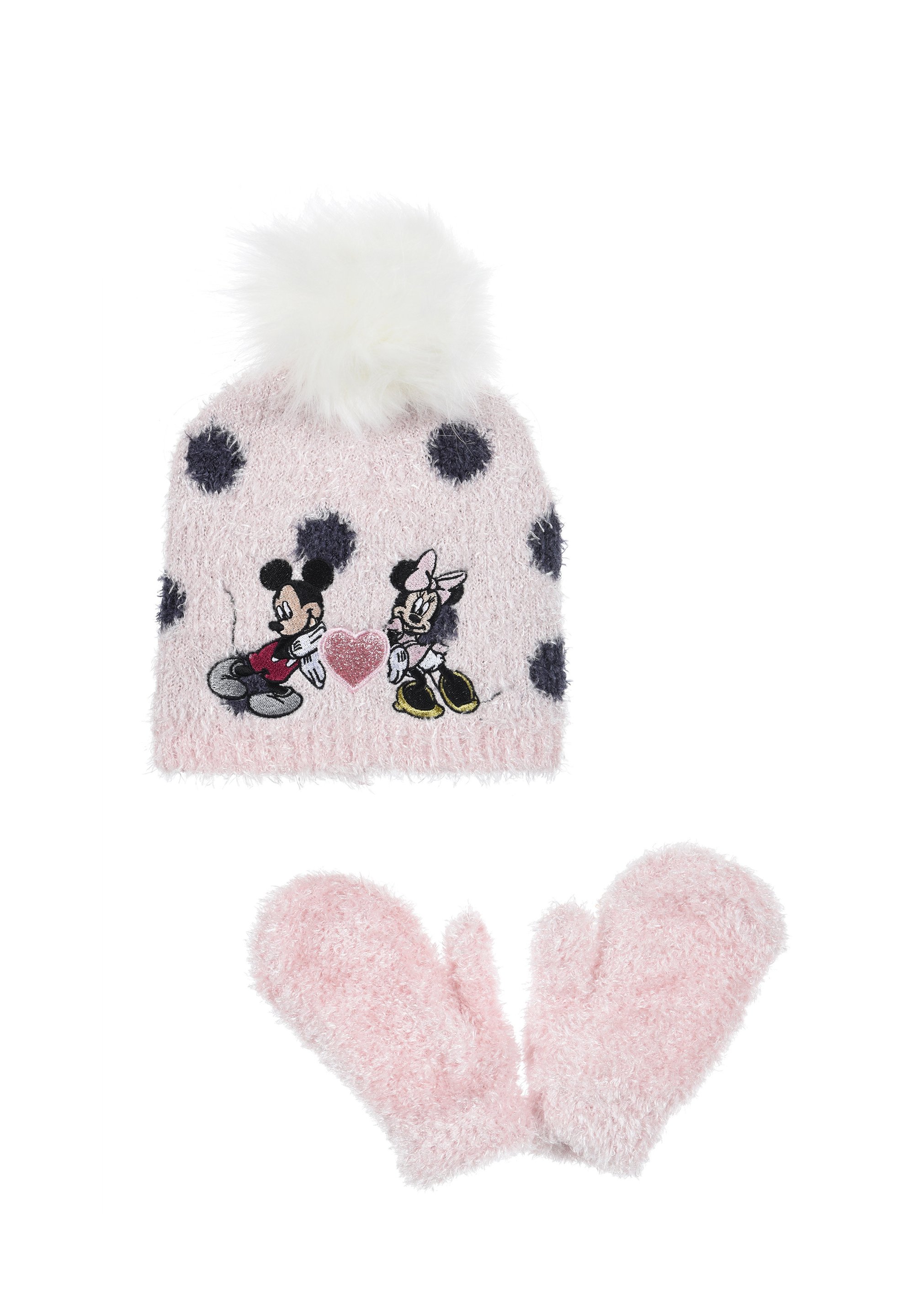 Mickey Minnie SET Beanie rosa/light pink Zalando
