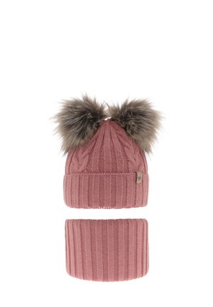 WINTERSET - MIT ZWEI BOMMEL AMALA - Colsjaal - rose