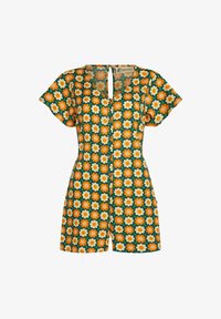 Wybrany, green retro flower