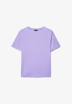 Calliope, T-SHIRT APPLICAZIONI - T-shirt con stampa - glicine
