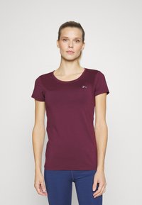 ONLY Play ONPCLARISSA TRAIN TEE - Základné tričko - eggplant