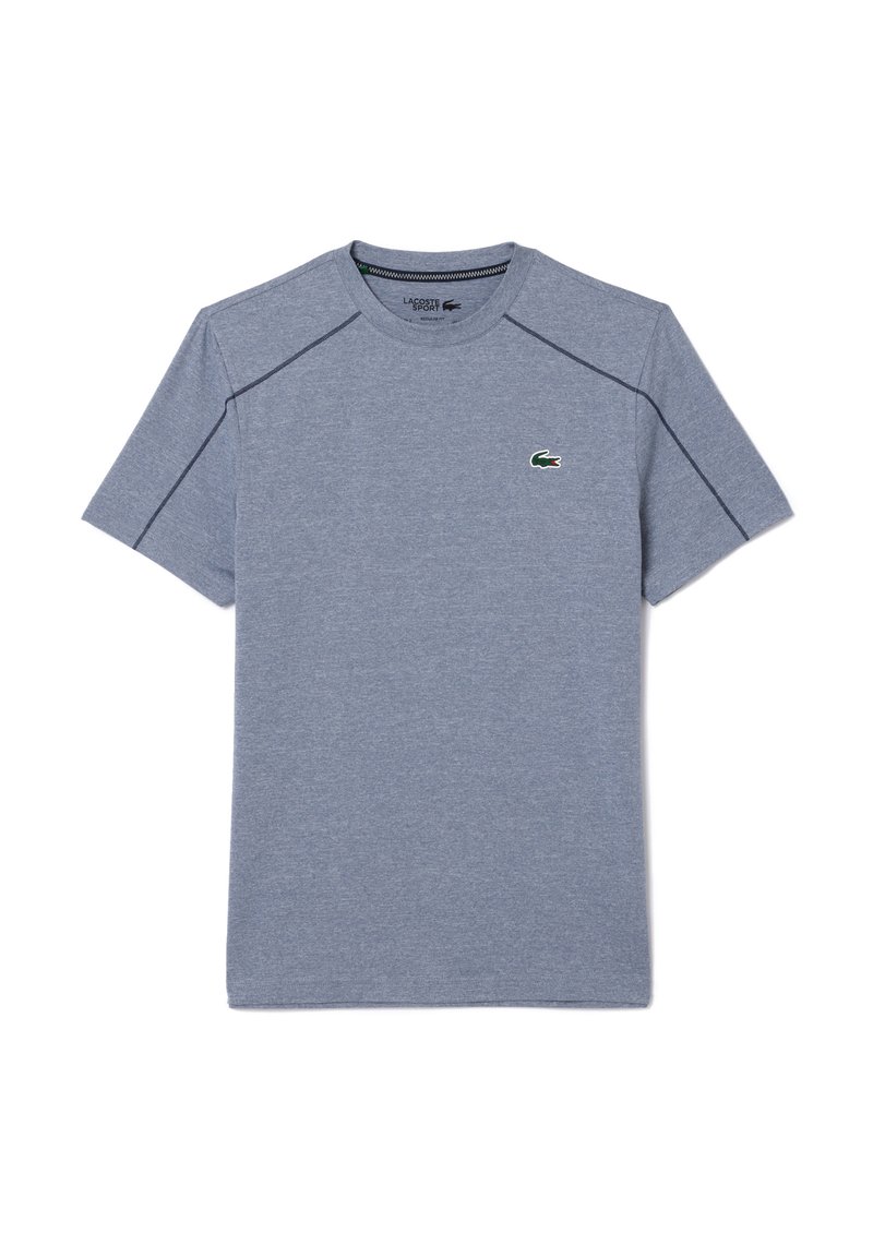 Lacoste Sport T-shirt basic blauw