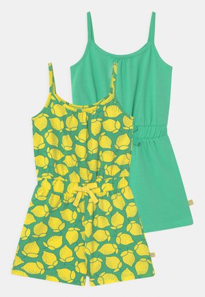 SMALL GIRLS 2 PACK - Overal - jade cream