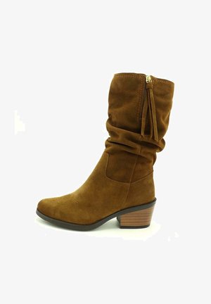 Merisell ELIO PITTI - Botas con plataforma - marrón