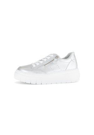 Sneakers laag - silber