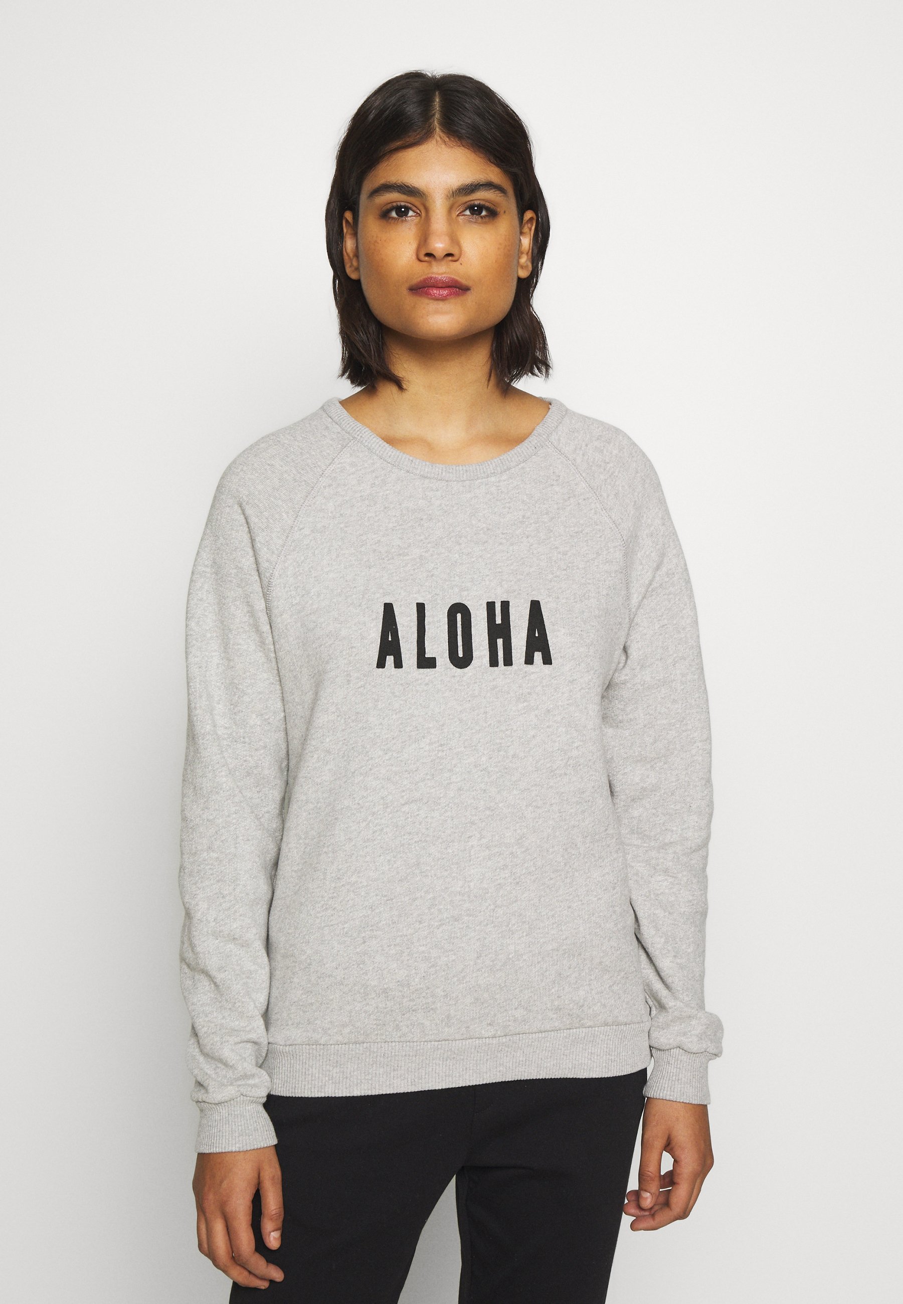 10DAYS ALOHA Sweater light grey meleeGrijs Zalando.nl 10DAYS ALOHA Sweater light grey meleeGrijs Zalando.nl