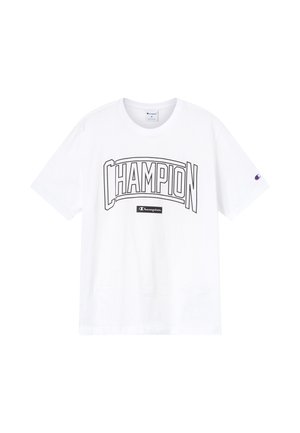 Champion, STATE OF PLAY short sleeve - T-shirt imprimé - white