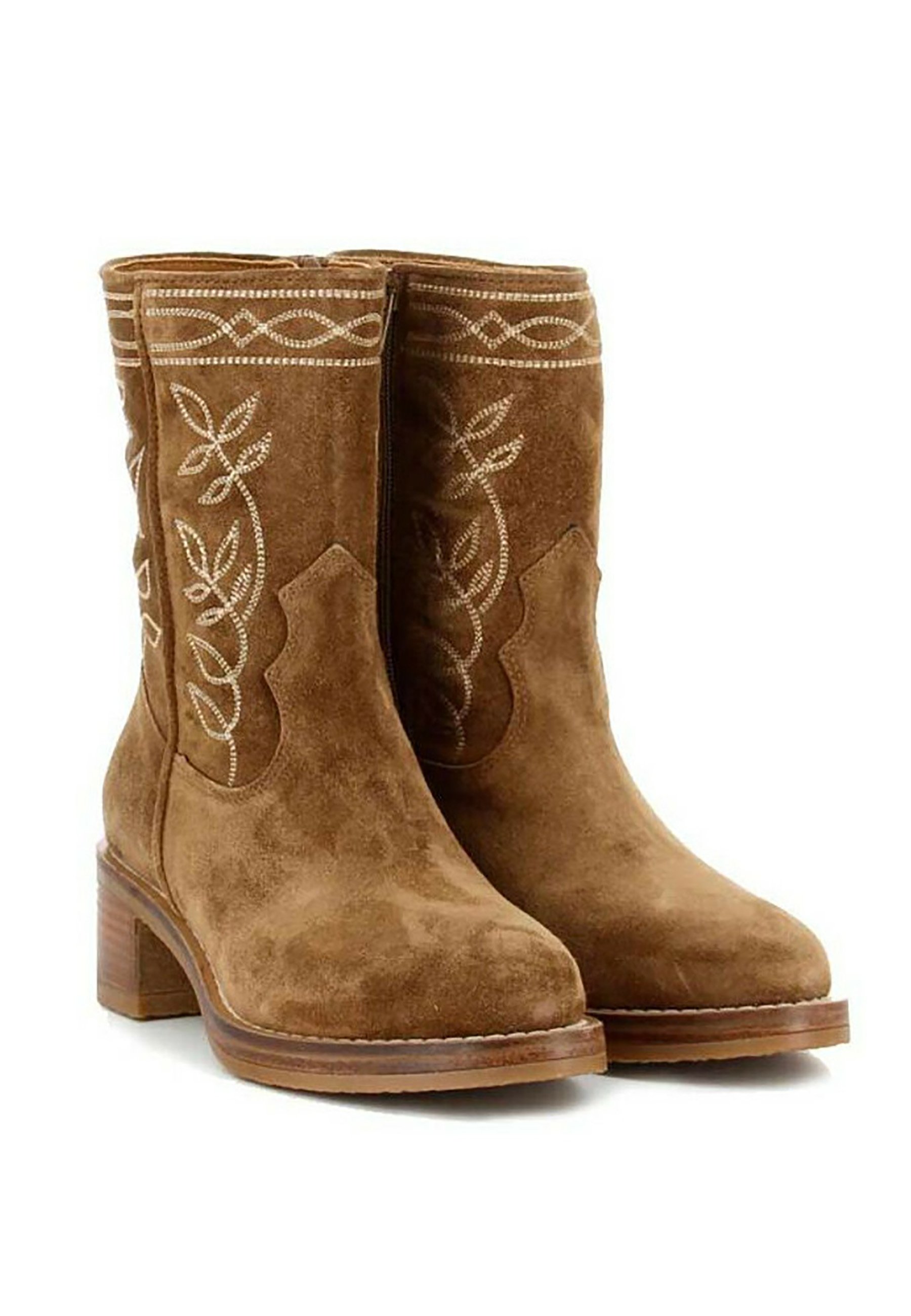 Alpe Botines bajos - cuero/marrón claro - Zalando.es