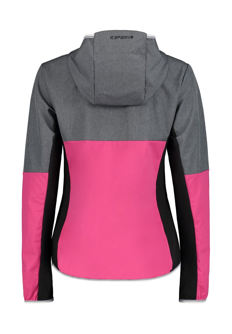 Damen Sportbekleidung | Icepeak DELLI Softshelljacke moosbeere/rot - MP19018 Damen Sportbekleidung | Icepeak DELLI Softshelljacke moosbeere/rot - MP19018