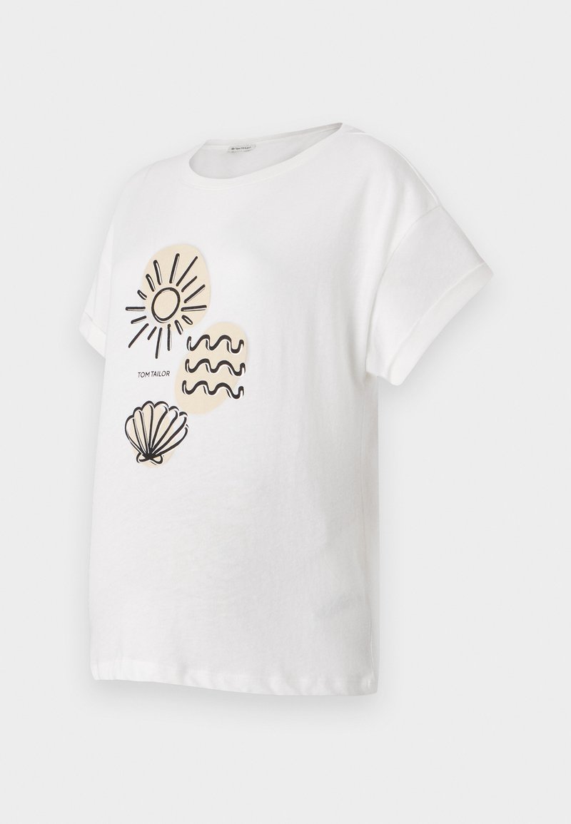 Tom Tailor T-shirt print wit Tom Tailor T-shirt print wit