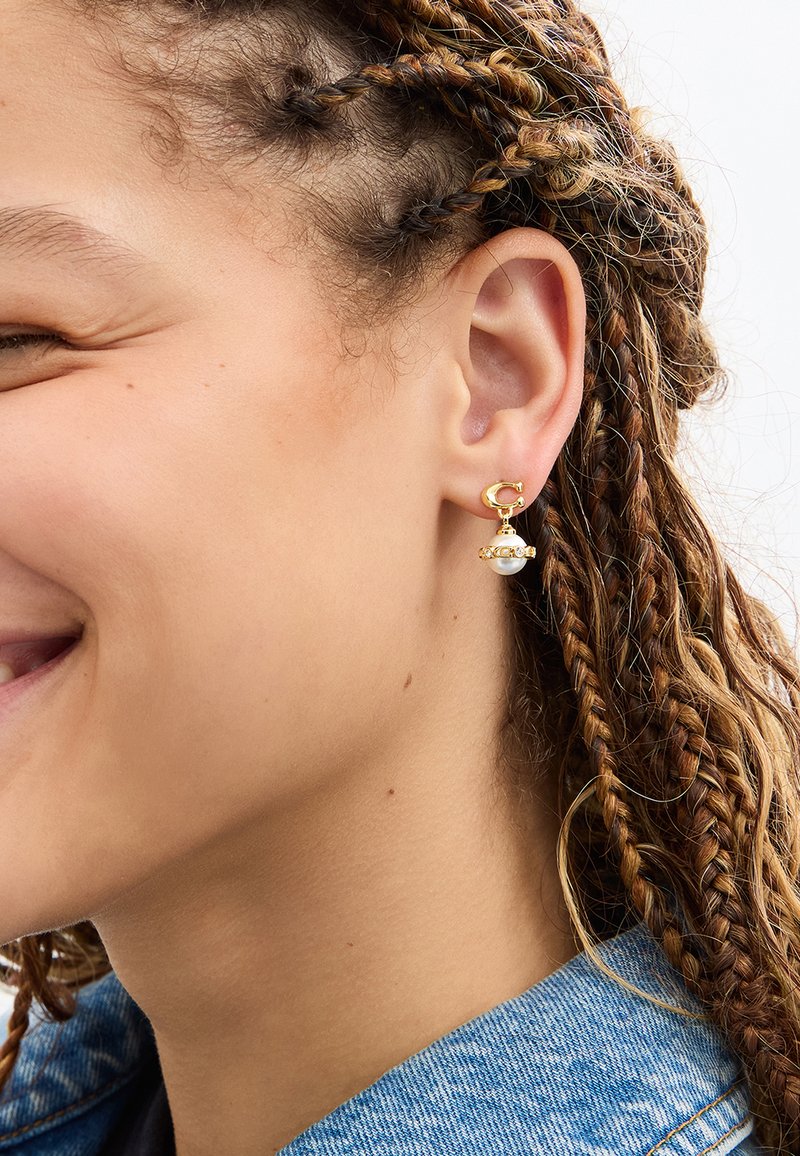 COACH Örhänge - natural