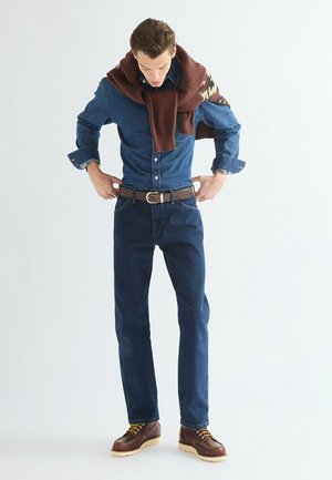 Wrangler, BELT EASY BELT FOR MENS - MULTIPLE FITS - Gürtel - mottled dark brown