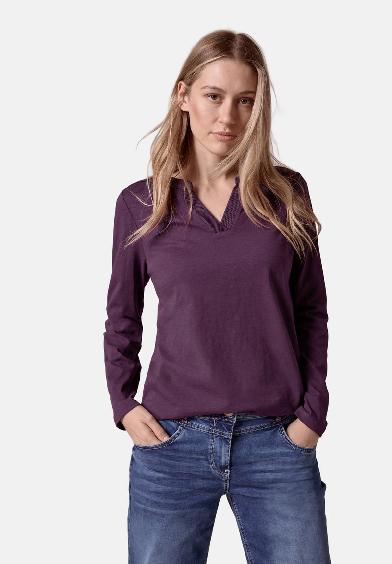 Cecil Langarmshirt - pink