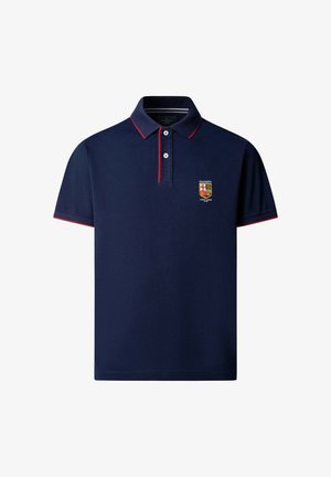 Hackett London, HACKETT LONDON POLO SHIRT HERITAGE LRC SMALL LGO - Poloshirt - old navy