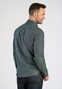Jack's Sportswear MÉLANGE BRUSHED  - Vapaa-ajan kauluspaita - dusty green mel