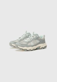 Skechers STAMINA - Sportbačiai - grey/light blue