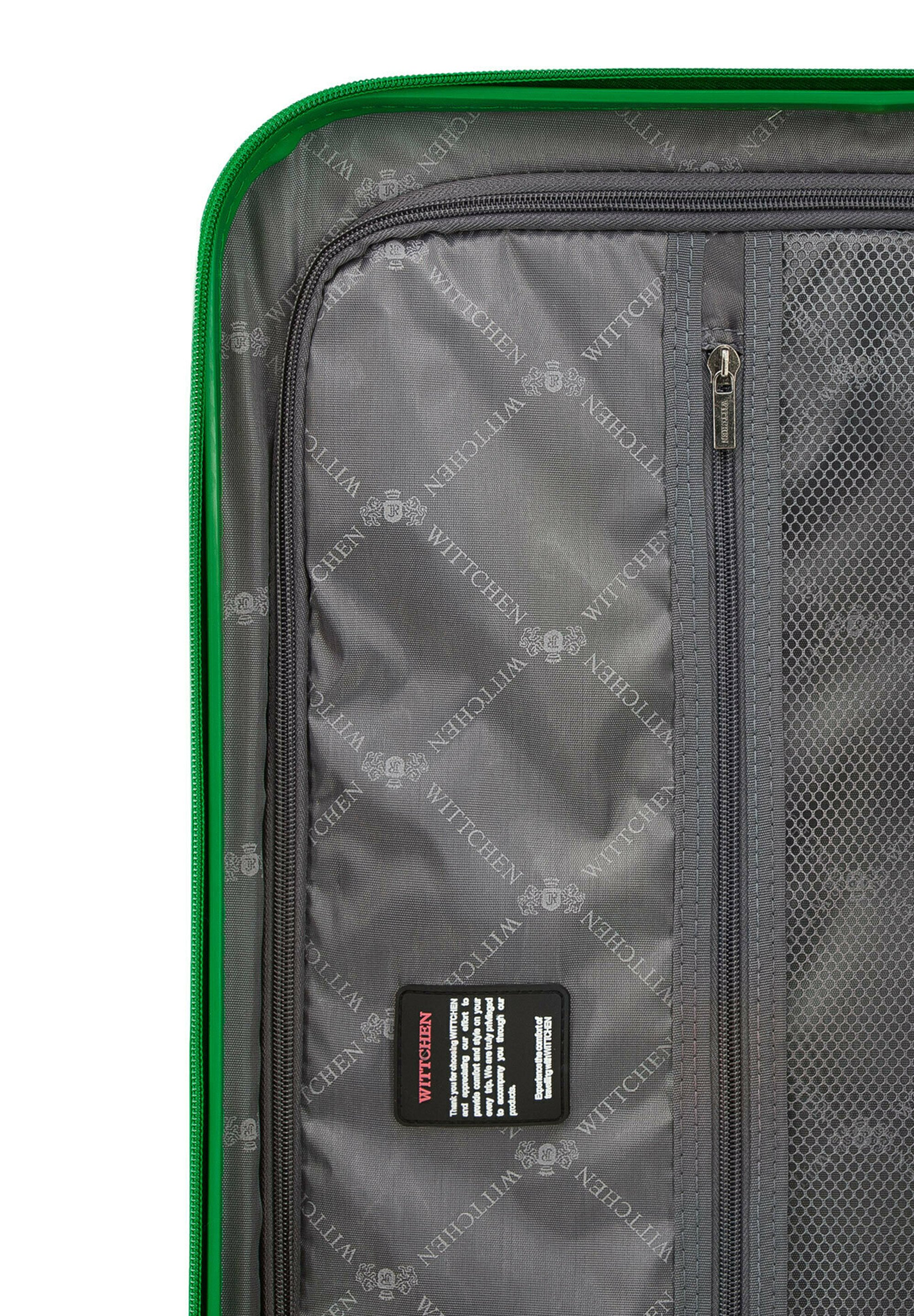 WITTCHEN Kosmetikkoffer Adventure Line – Aus Polycarbonat, 26x32x17 Cm, 13 L