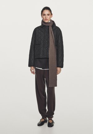 Massimo Dutti LIGHTWEIGHT WITH DETAIL - Light jacket - black