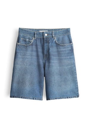 OPUS PANTS, STRAIGHT DENIM LOOK - Short en jean - dark blue