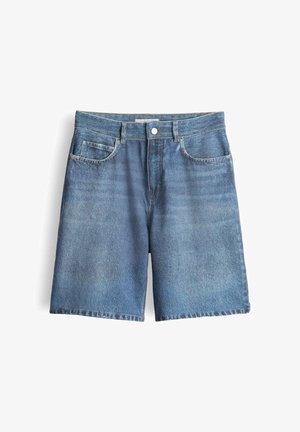 OPUS PANTS, STRAIGHT DENIM LOOK - Short en jean - dark blue