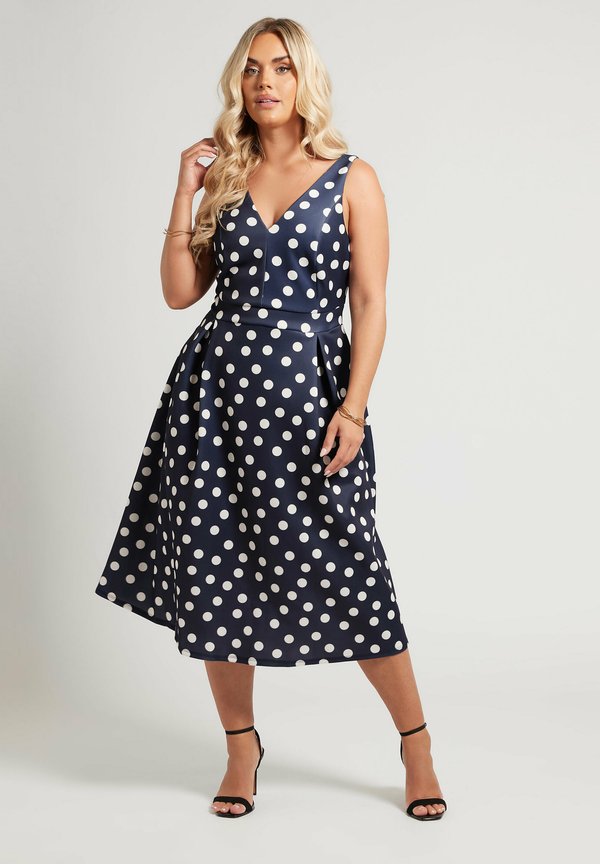 POLKA DOT MIDI - Cocktailkleid/festliches Kleid