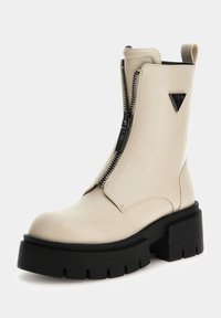 Guess LEILA REISSVERSCHLUSS - Plateaustøvletter - creme