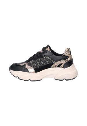 Sneakers laag - zwart