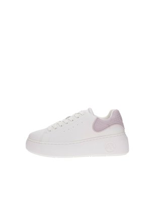 SNEAKERS - Sneakers basse - bianco e/rosa