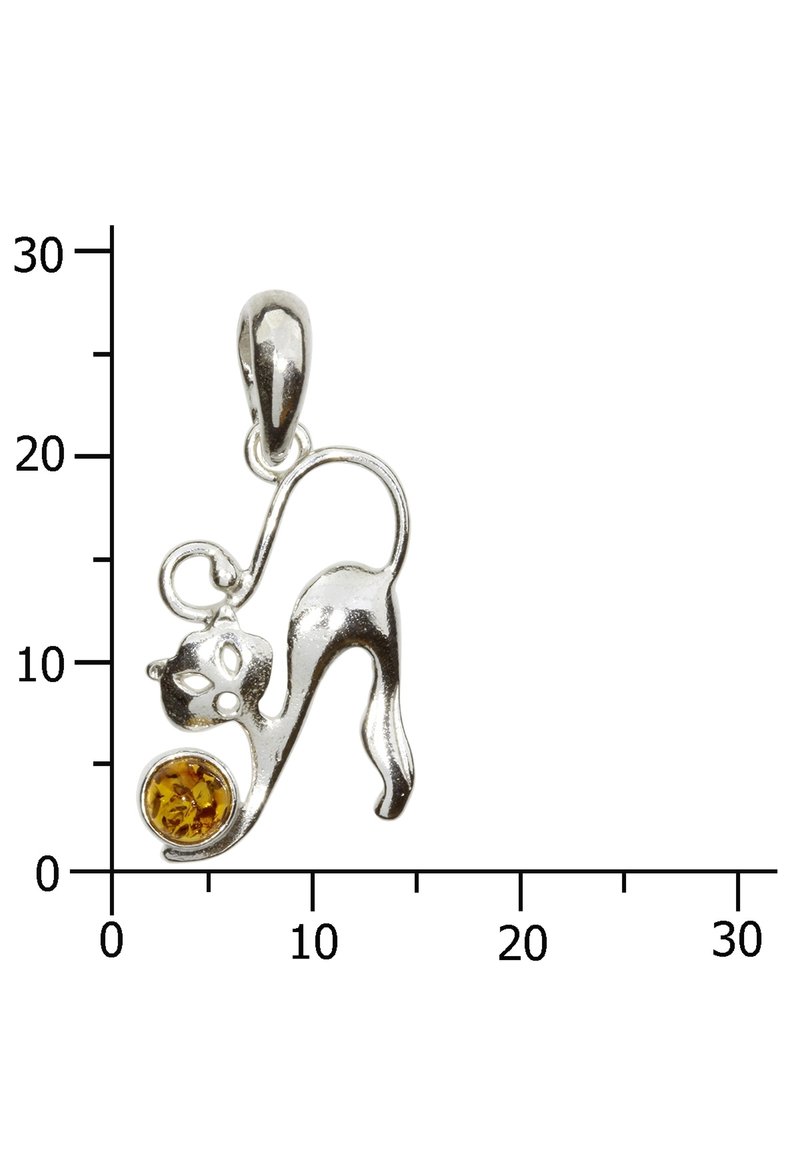 Damen Halsketten | Ostsee-Schmuck Anhänger silber silberfarben weiß/silberfarben - UN43331 Damen Halsketten | Ostsee-Schmuck Anhänger silber silberfarben weiß/silberfarben - UN43331