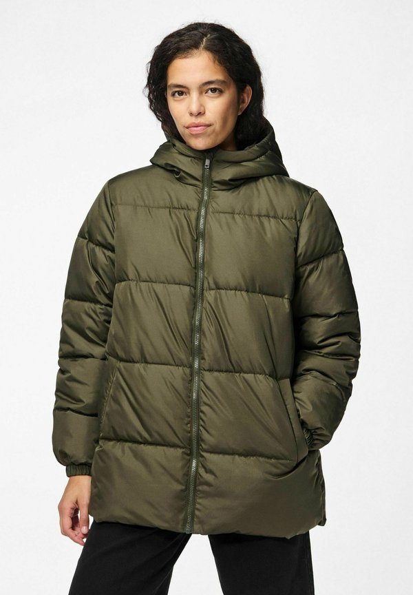 WATTIERTE PCMADDIE - Winterjacke - forest night