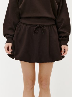 DORINA SKIRT - Miniseelik - dunkelbraun