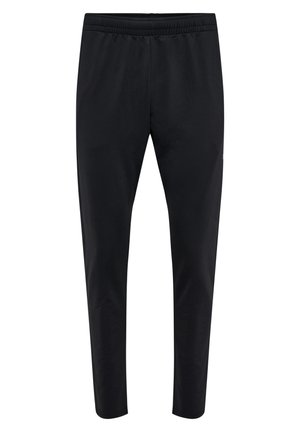 Hummel STRENGTH TRAINING - Tracksuit bottoms - black