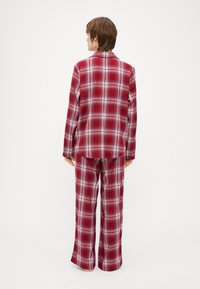 Tommy Hilfiger SHIRT - Pyjama set - deep rouge