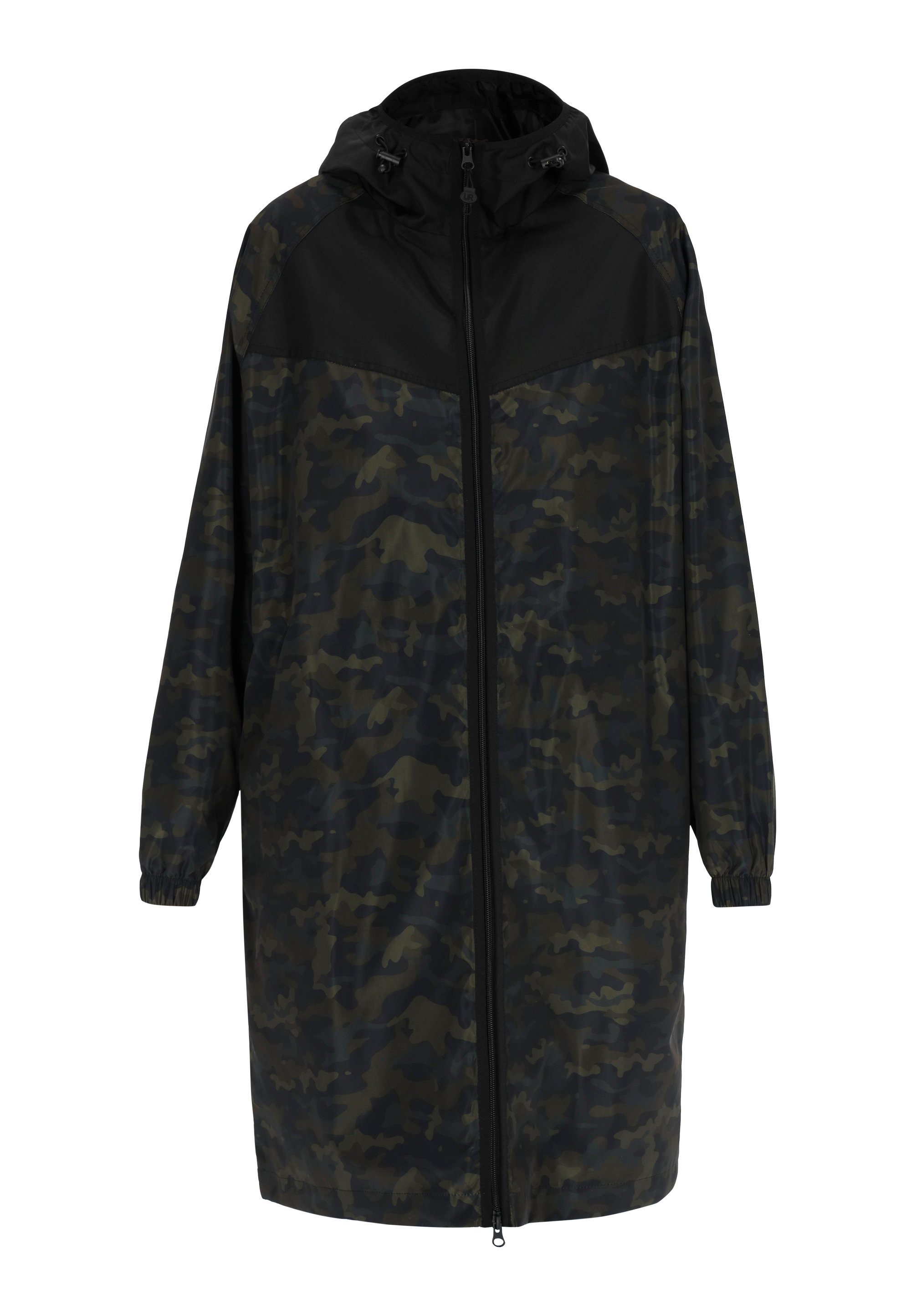 Schmuddelwedda urban rain Parka oliv camouflage/oliv