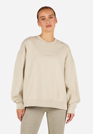 TORY - Sweatshirt - cozy beige deep beige