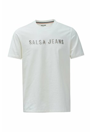 Salsa Jeans, SALSA JEANS T-SHIRTS SLIM - T-Shirt print - weiß