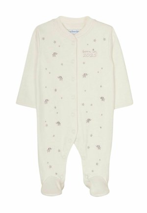 EMBROIDERED - REGULAR FIT - Pijama de bebé - white