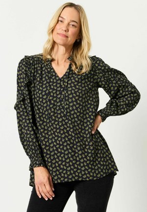 FatFace, PETITE FIT - TUNIC - Blouse - navy autumn ditsy