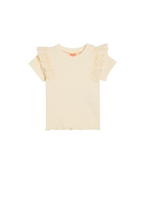 SHORT SLEEVE - Camiseta básica - beige