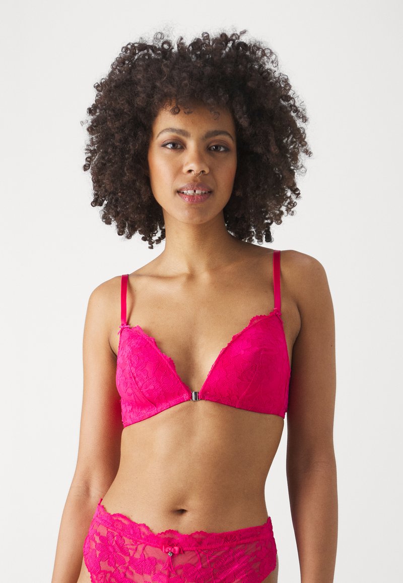 LASCANA VIVANCE BRALETTE BRA - Trikotni modrček - pink
